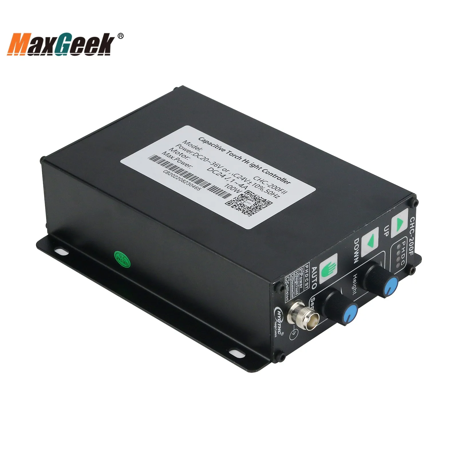 Imagem -05 - Maxgeek Chc200f Controle de Altura da Tocha Cnc Thc Controlador Altura para Máquinas de Corte de Chama Cnc