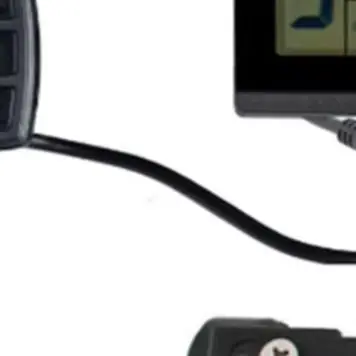 -LCD3U LCD Display Module for E-Bikes Featuring Waterproof 5 Pin Connector USB Port and Compatibility with Controllers