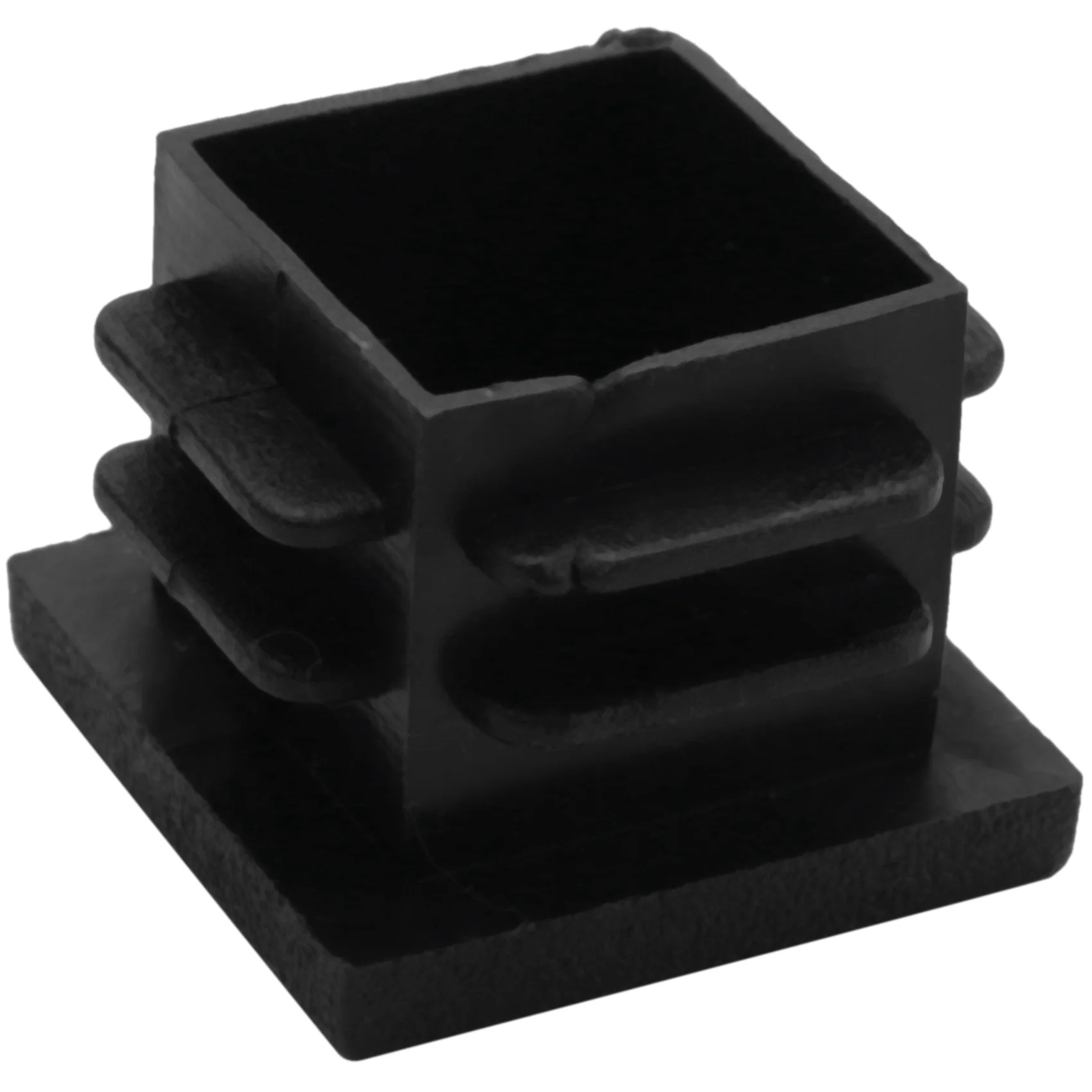 12 шт., пластиковые концевые заглушки для труб, 19 х19 мм