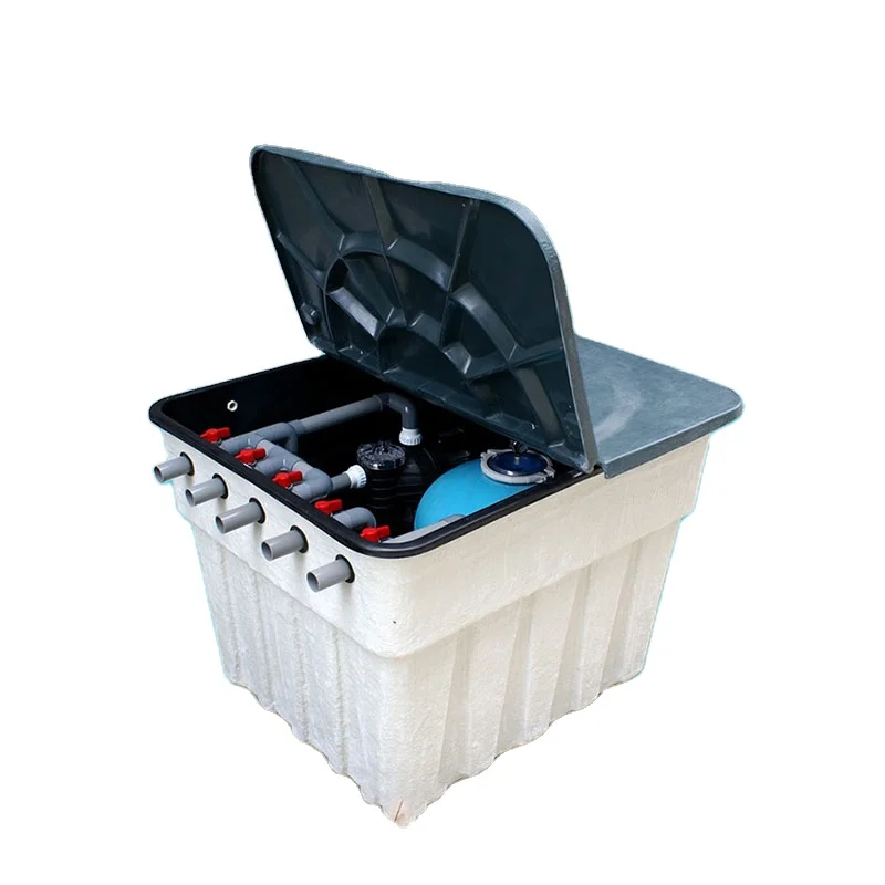 

Integrated Filtration System for Easy Installation Buried Type PVC Underground Filter Pump Accessories for Swimming Pool