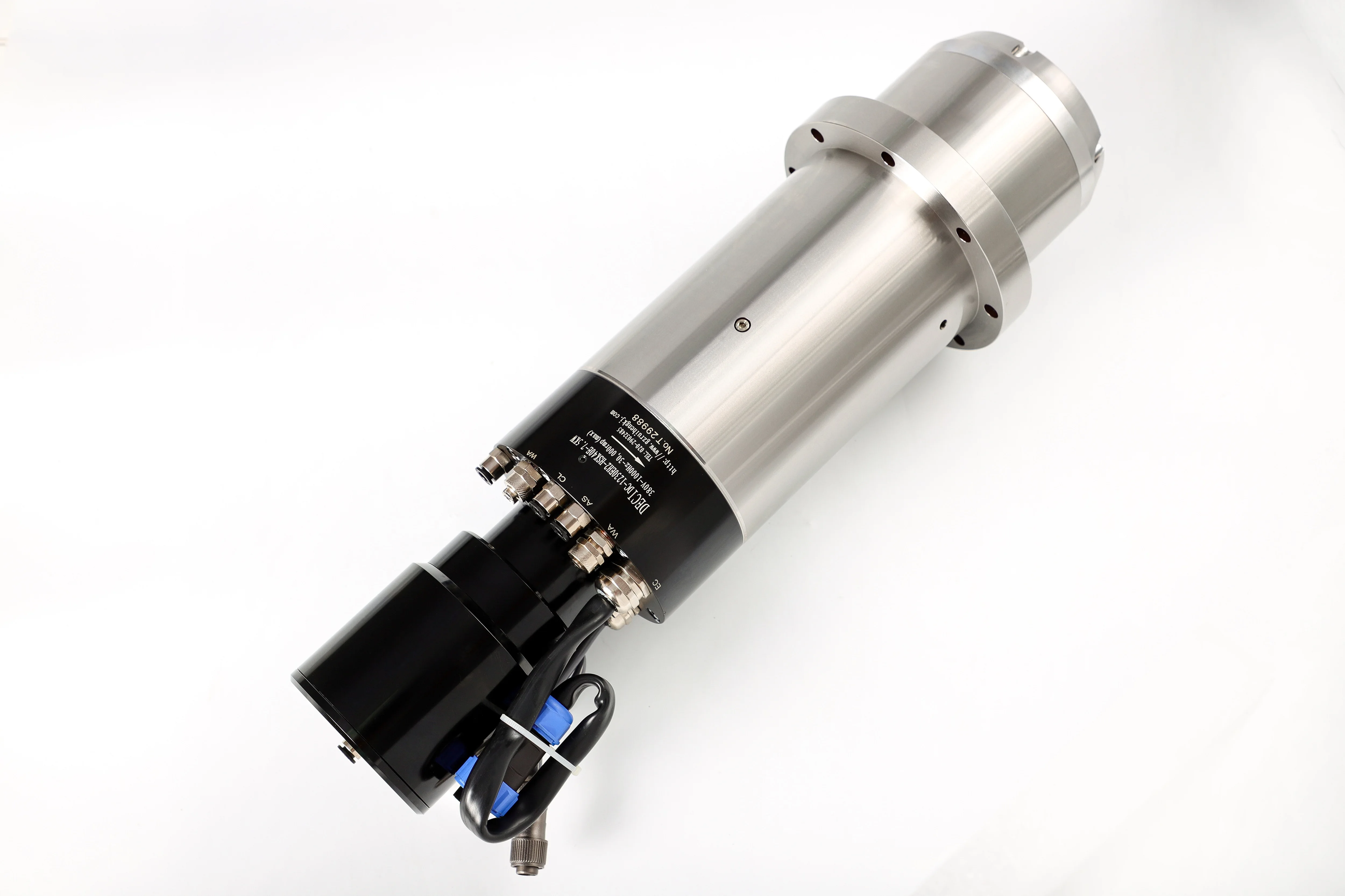 7.5KW 30000rpm HSK E40 ER25 Spindle Motor Engraving  Milling Center Ceramic Sapphire Glass Silicon Carbide Titanium Alloy