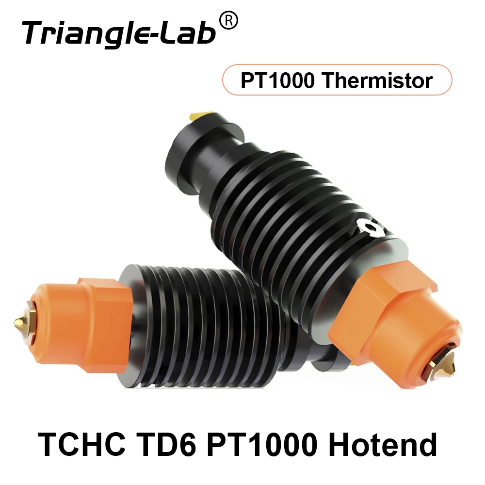 

CTrianglelab TCHC TD6 PT1000 Hotend Built-in PT1000 Thermistor For CHC TD6 V6 HOTEND DDE DDB Direct Drive or Bowden DDB EXTRDUER