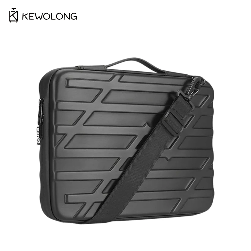 EVA Hard Shell Laptop Briefcase 14 16 Inch, Shockproof Water-Resistant PC Carrying Bag with Handle & Shoulder Strap