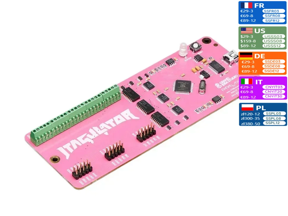 

JTAGulator 32115 open-source hardware debugger ARM SWD UART OCD