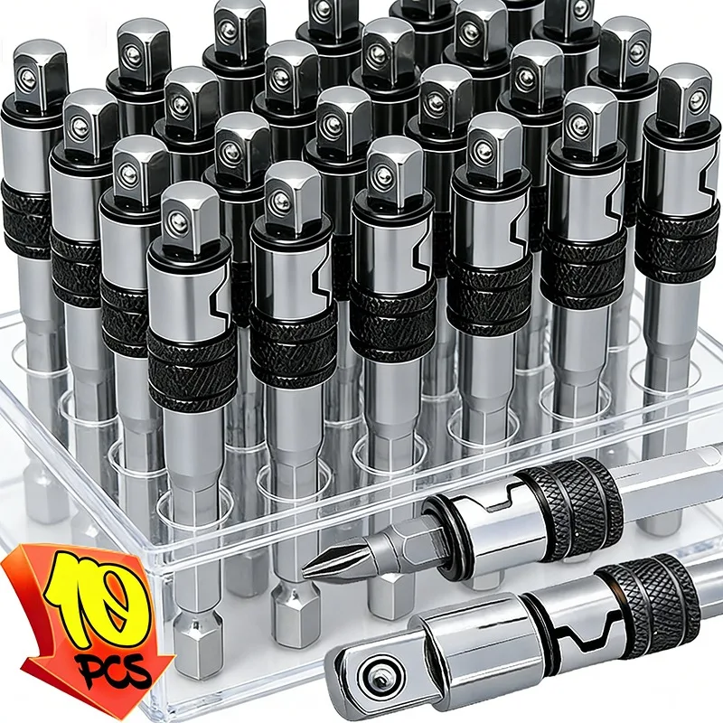 

Усиленный шестигранный адаптер-переходник для сверл, для превращения электрического перфоратора в ударную дрель