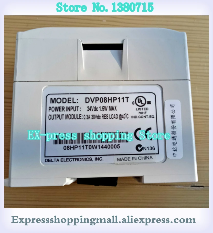 

DVP08HP11T Цифровой модуль ПЛК EH2 серии 24 В постоянного тока 4DI 4DO Транзисторный выход
