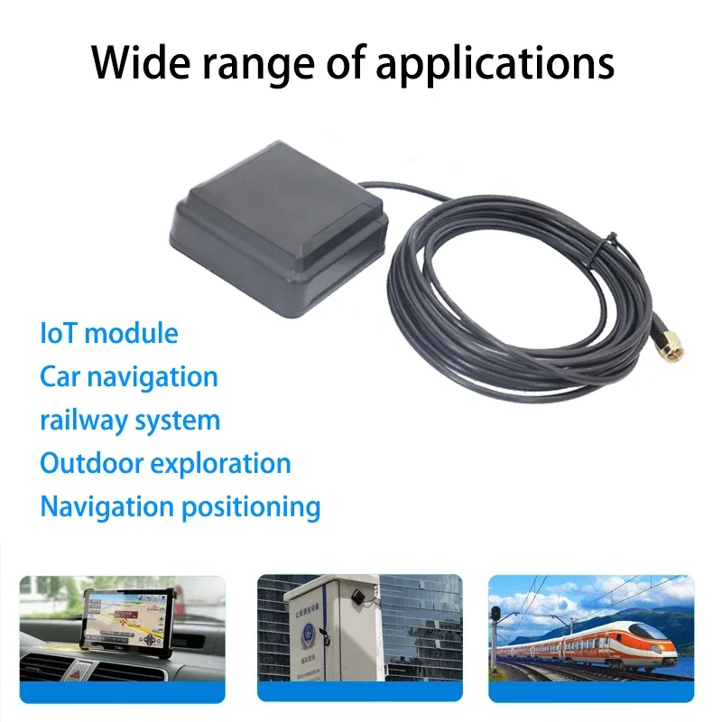 GNSS RTK/RTD High Precision Measuring Antenna L1+L2+L5 3-satellite 7-frequency Centimeter Positioning Signal Booster Amplifier