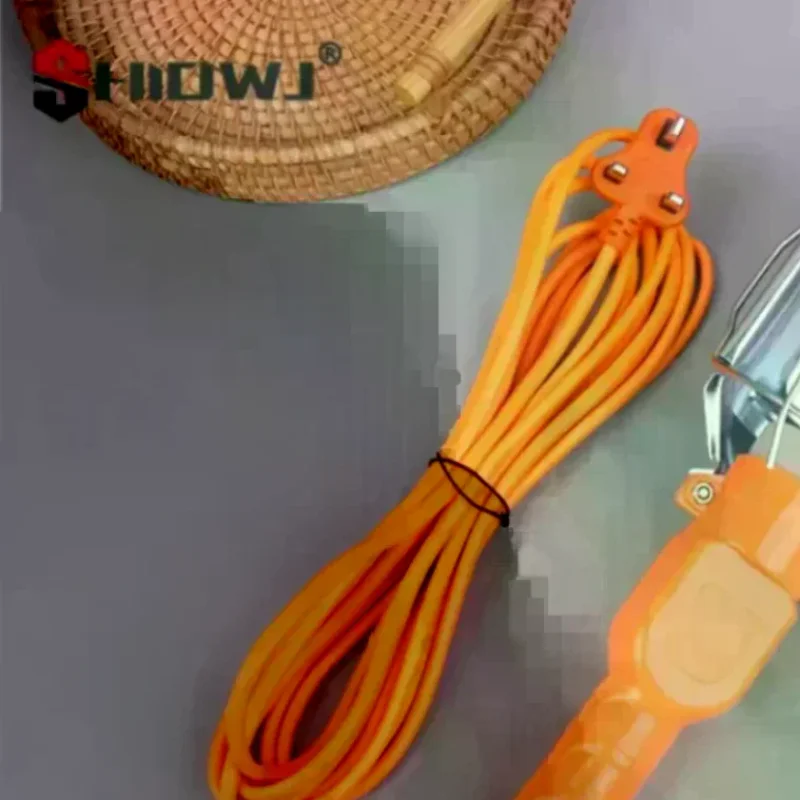 5M Handheld Work Light Portable Inspection Lamp Engineering Machine Tool Maintenance Marine Lamp Head&Shade Lighting Fixture