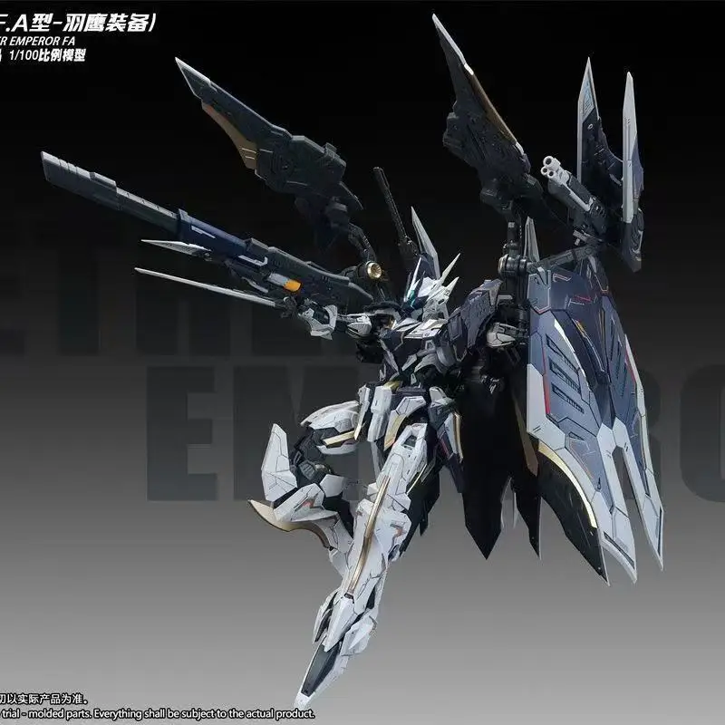 Новый SNAA MG 1/100 YR-05 Nether Emperor FA Full Armor Ver. Набор для сборки фигурки персонажа