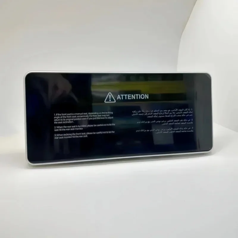 จอแอลซีดีติดรถยนต์ขนาด 11.6 นิ้ว ทีวีติดเบาะหลังรถยนต์ หน้าจอสัมผัสแบบ IPS เครื่องเล่นดีวีดีติดรถยนต์ระบบแอนดรอยด์ รุ่น LC200 LC300 ปี 2024 จอติดพนักพิงศีรษะ