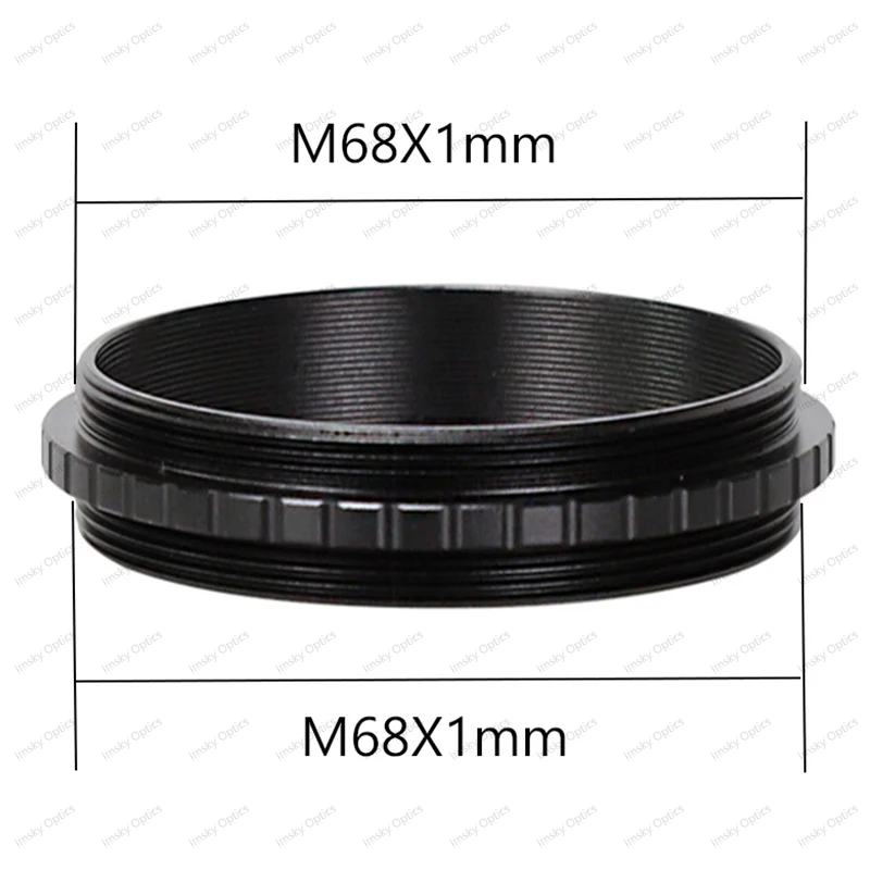 Beide Seiten Außengewinde Adapter T T2 M42 M48 M54 M56 SCT Astronomisches Teleskop Fotografie Zubehör M42x0,75 M48x0,75 M54x0,75 – Detail 12