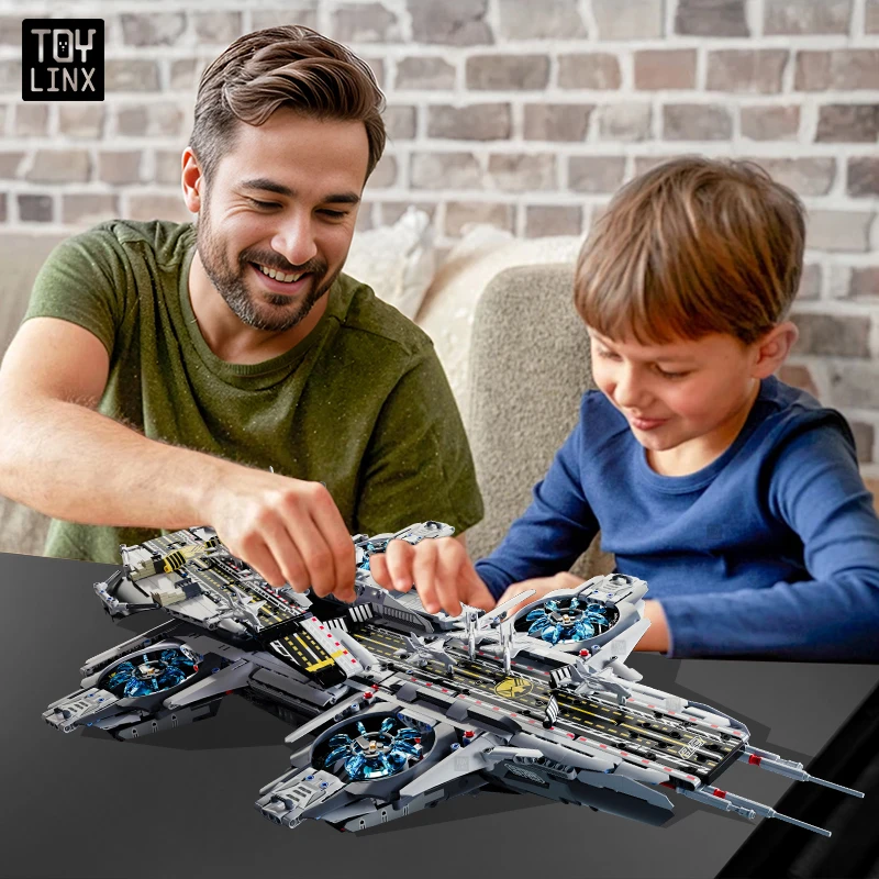 

Kbox 3385PCS Large Spacecraft Building Block Set – Adult Assembly Toy, Collectible Building Blocks, Festival Gift for Men