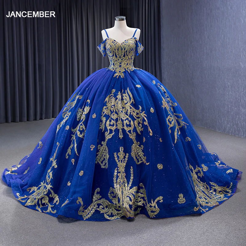 

Exquisite Quinceanera Dresses Ball Gown Appliques Sweetheart Vestidos De 15 Años Blue RSM231062 Vestido De Niña De Las Flores