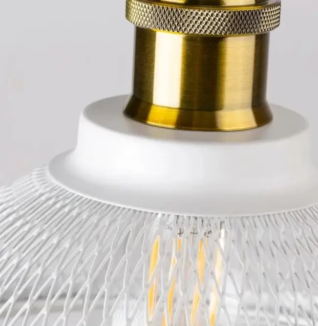 

Creative Light Luxury Nordic Bar Lamp Coffee Decoration Light Fixture American Retro Simple Three Iron Art Restaurant Chandelier