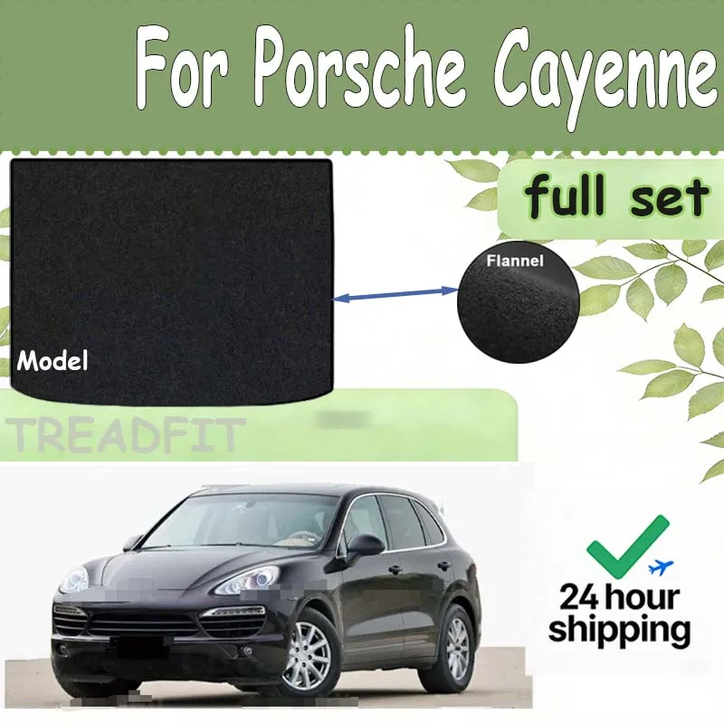 

Коврик для багажника PRIMEMAT для Porsche Cayenne 2011-2017 Автоаксессуары для багажа, черные