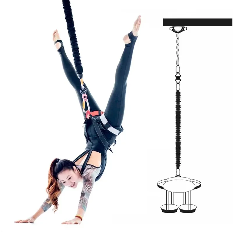 

Aerial Bungee Jumping Equipment Full Set Yoga Bungee Dance Cord Yoga Bungee Dance