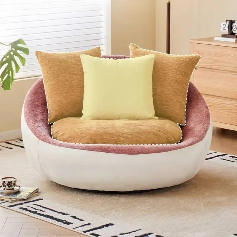 Lazy Relax Living Room Chairs Modern Nordic Balcony Adults  Recliner Chair Japanese Balcony Muebles Para Hogar Furniture Home
