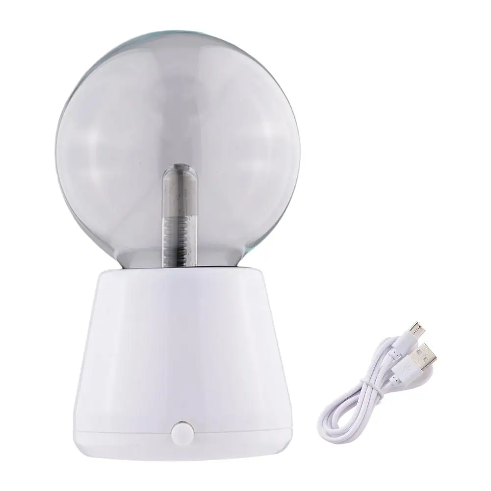USB Touch Sensitive Plasma Ball Lamp Multi Color Changing Base Static Lightning Ball Night Light Magic Plasma Globe Decorative
