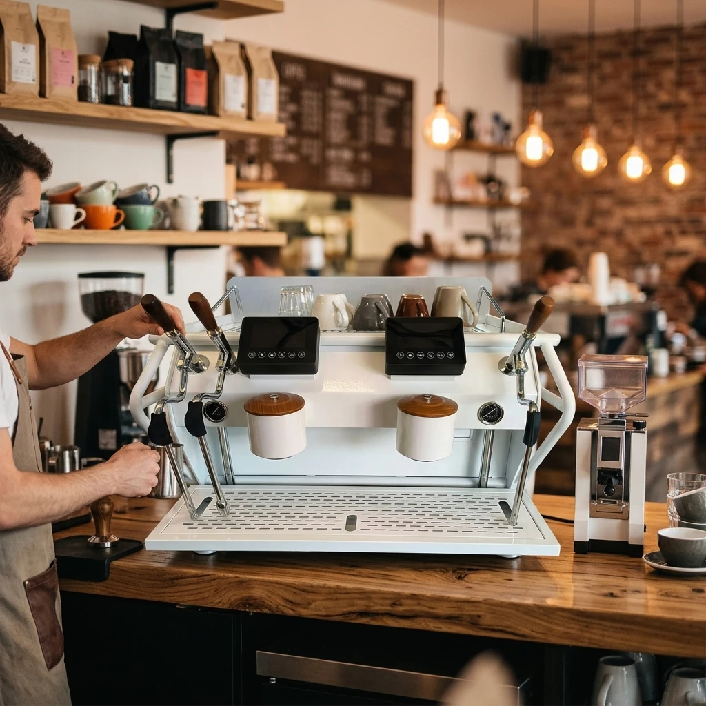 Profesjonalny ekspres do kawy  – Commercial Coffee Machine 3 Group recenzja i cena