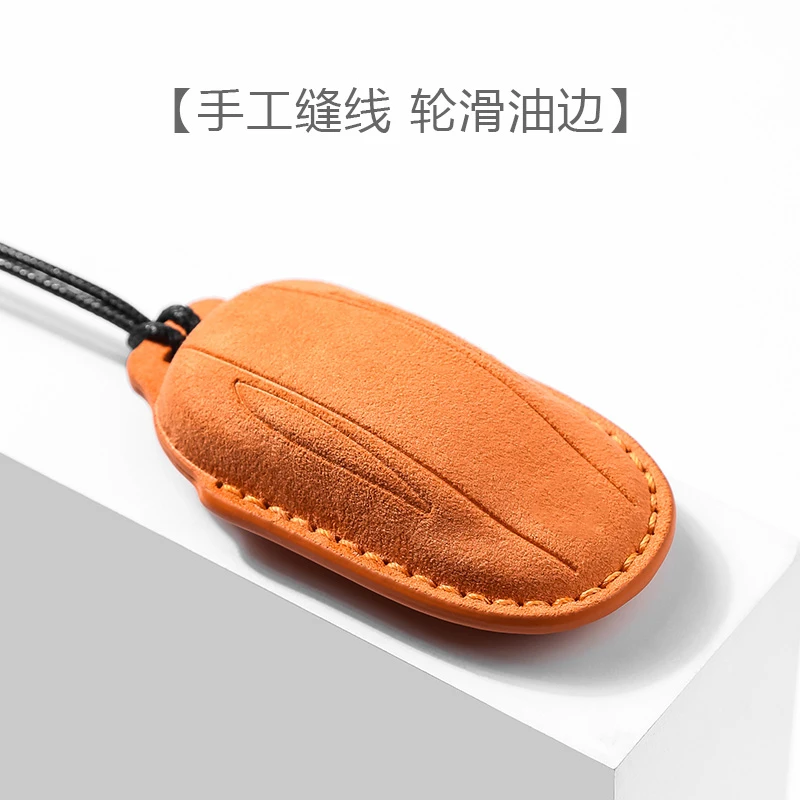 Car Smart Key Case Cover For Tesla Model 3 Model X Model S Model Y Bag Protector Fob Band Shell Holder Keychain Accessories