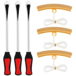 Tyre Lever Mounting Lever Tool with Wheel Rim Protectors Professional Tyre Change Set Spoon for Car Motorcycle Car Tyre Change