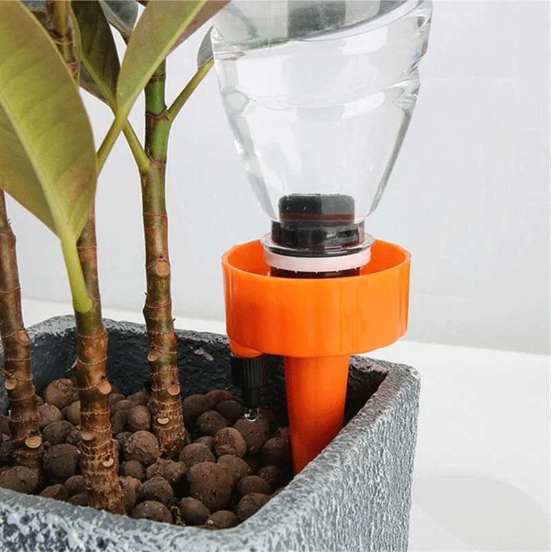 Automatic Watering Device Drip Irrigation System Plants Flower Greenhouse Garden Adjustable Auto Self-Watering Drippers