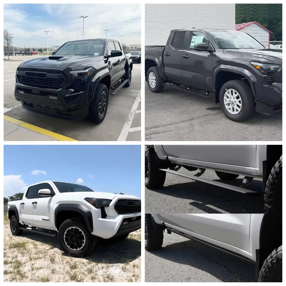 

STLF Automatic Electric Power Side Step Running Board For Toyotas Tacoma TRDs Pro 2024