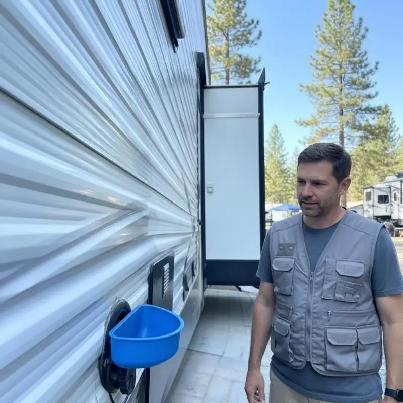 

Воронка для заправки бака для чистой воды автодома | Универсальная воронка для заправки воды в автофургон/кемпер, простая установка, приспособление для заправки бака