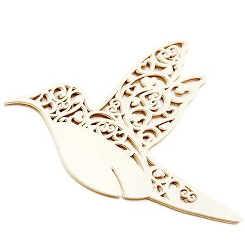 50 قطعة تحلق الحب الطيور كأس للنبيذ اسم مكان بطاقة استحمام الطفل مقعد بطاقات الجدول علامة عيد ميلاد الزفاف الحدث حفلة زخارف للحانات