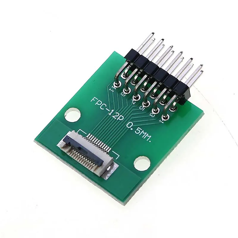1PC FFC/FPC Adapter Board 0.5mm To 2.54mm Connector Looper 6/8/10/12/20/24/26/30/34/40/50/60/80-pin Flexible Cable Adapter Board