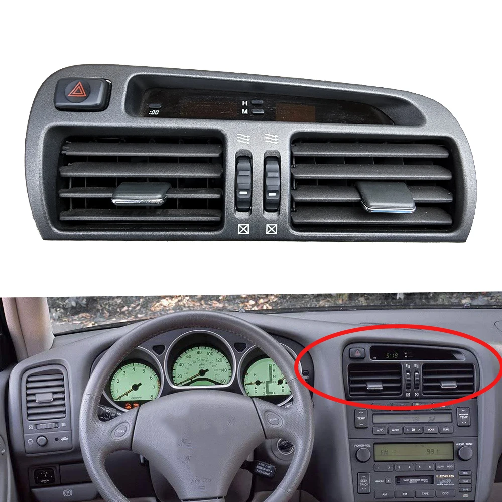 

LINGJIE OEM 5566030340 Interior Center Air Vent for Lexus GS300 GS400 GS430 1991-2005 New Condition Cars Accessories