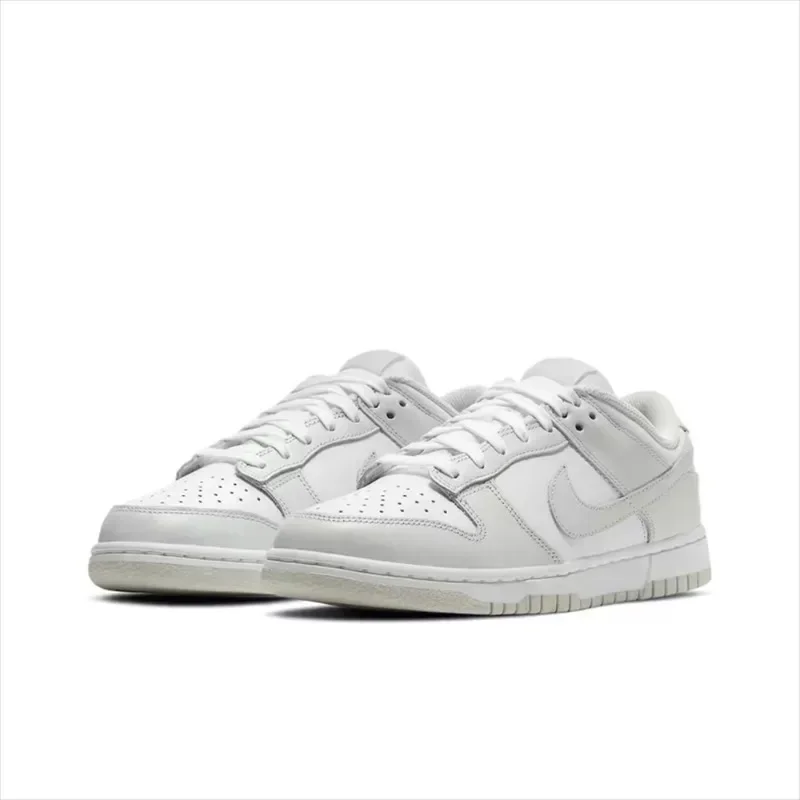 

Nike Dunk Low Светло-серые модные повседневные женские туфли для досок Спортивные кроссовки на плоской подошве Женские DD1503-103