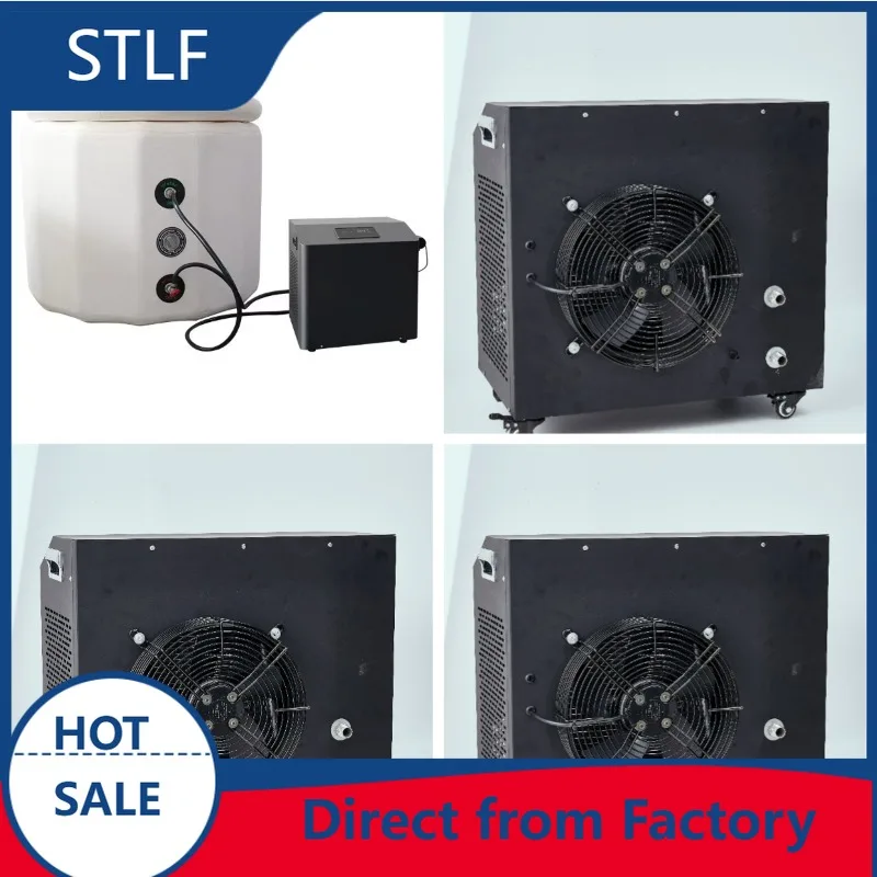 STLF Portable Ice Bath Tub Cooling Water Thera‘py 220V Cold Plunge Chiller with Pump and Filter