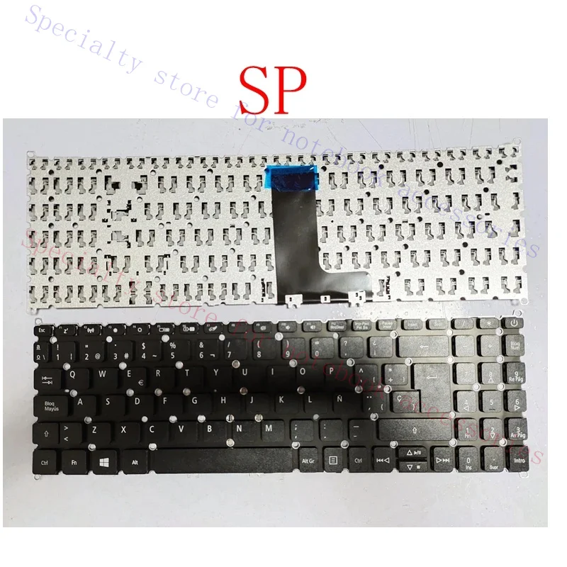 SP/US/RU/FR Laptop Keyboard for Acer Aspire SF315-51G N17P4 A515 A715 N17P6 P50 A515-52G A515-53/54 A615-51 N18C1 N18Q13 N18W2