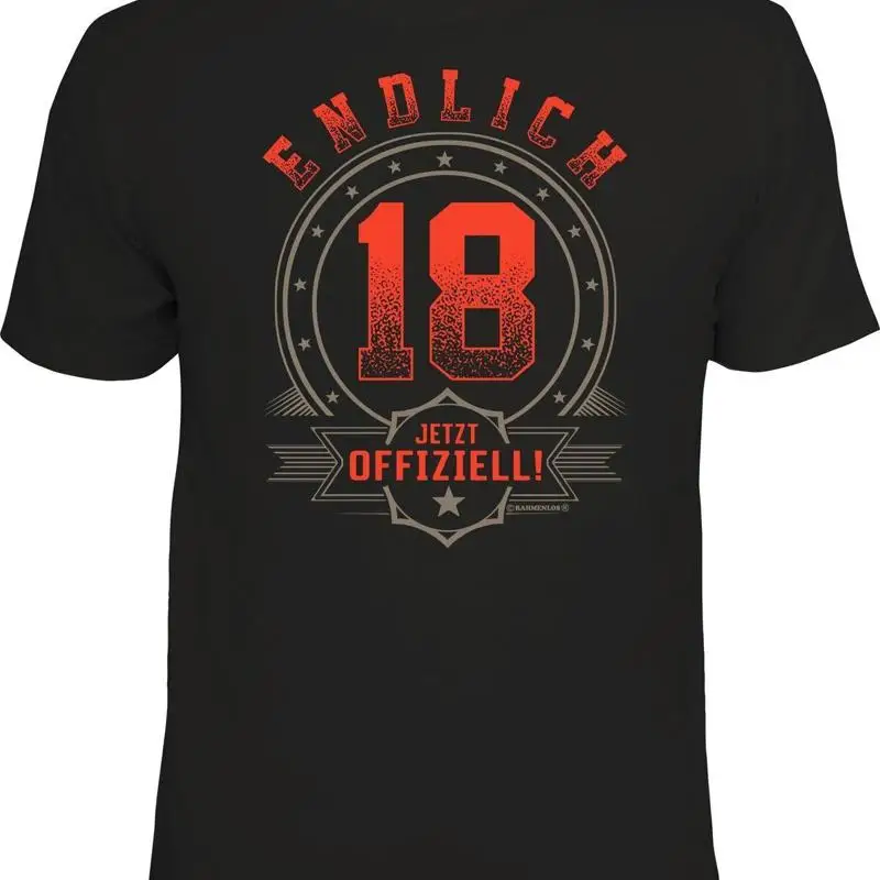 18th Birthday T Shirt Finally 18 Years Now Official Sayings Shirt 18 Years
