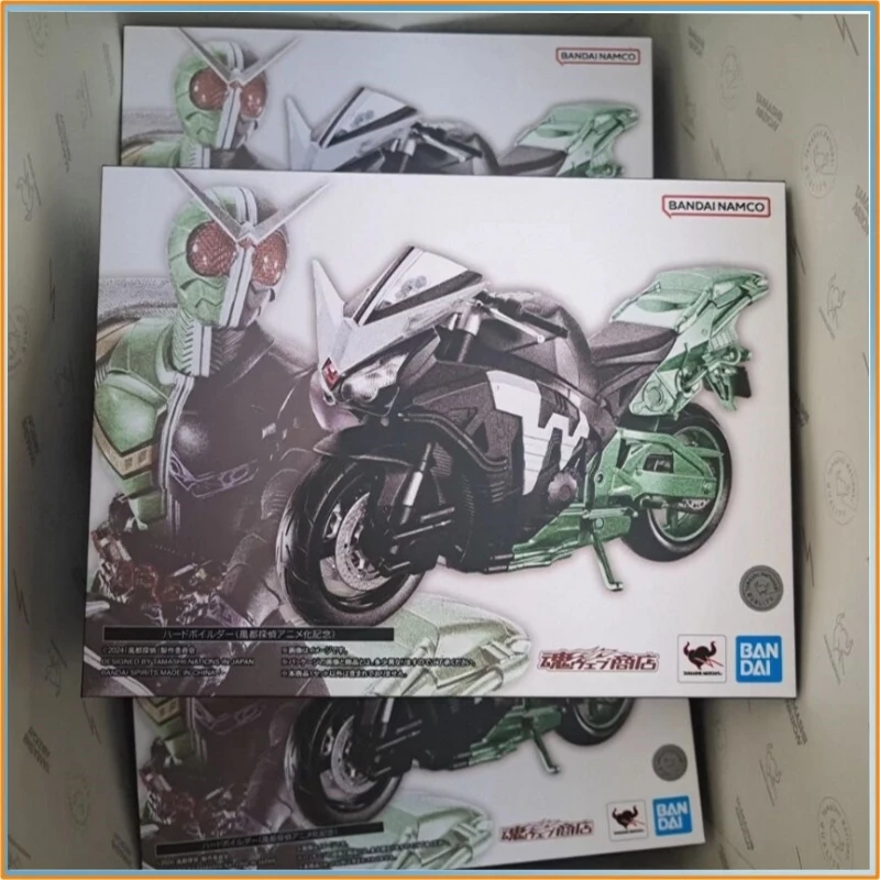 

In Stock Bandai Kamen Rider W Hard Boilder Motorcycle Fuuto Pi Action Model Toy Gift For Fans