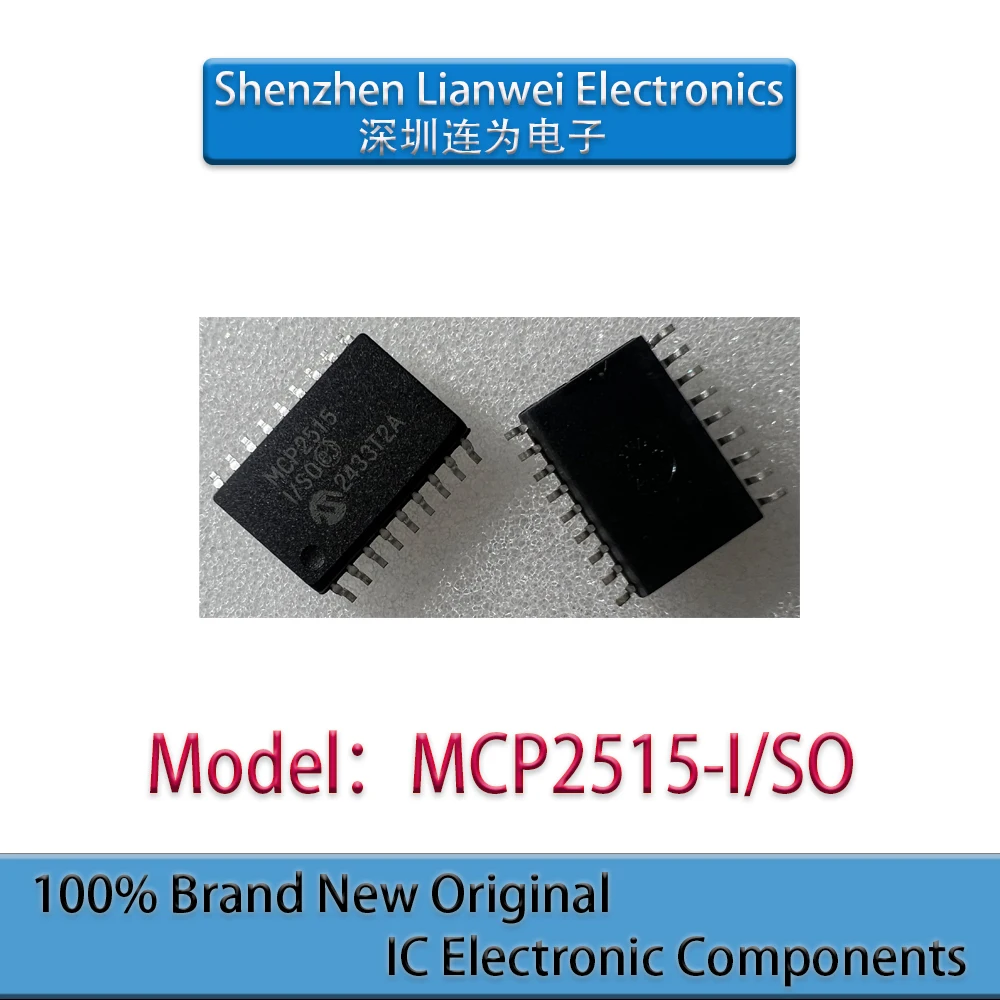 

100% New Original MCP2515-I/SO IC MCU Chipset SOP-18