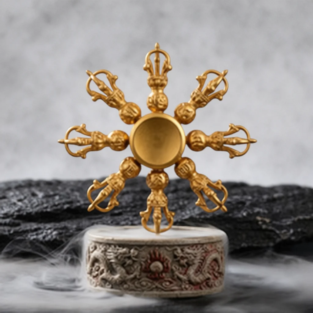Art Craft Cup - Calice in Ottone Puro, Elegante Stile