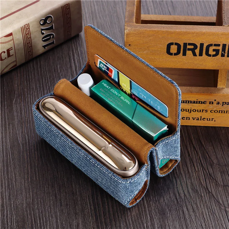 

JINXINGCHENG Book Case for IQOS 3.0 Duo / for IQOS 3.0 Accessories Protective Covers Bag PU Leather Cases for ICOS 3 Duo Case