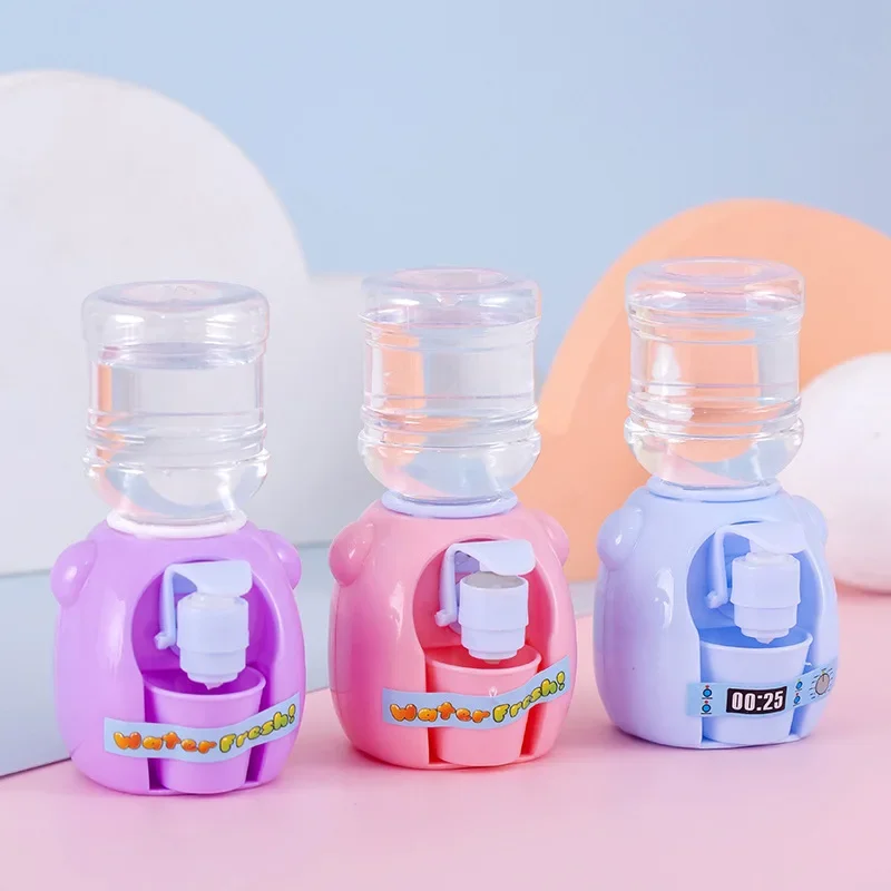 Nuevo estilo, dispensador de agua divertido y simulado, Mini Juguetes para niños, Juguetes de cocina para el hogar, regalo exquisito Kawaii para juego de imitación