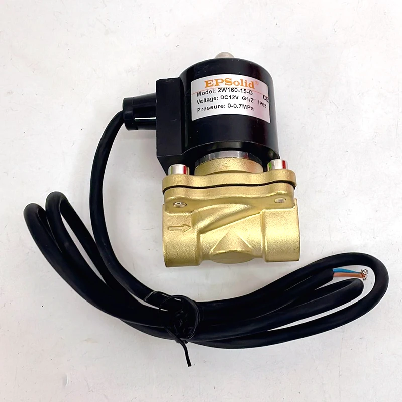 valvula solenoide eletrica para agua compativel com modelos de 12v e polegadas com ip68 01