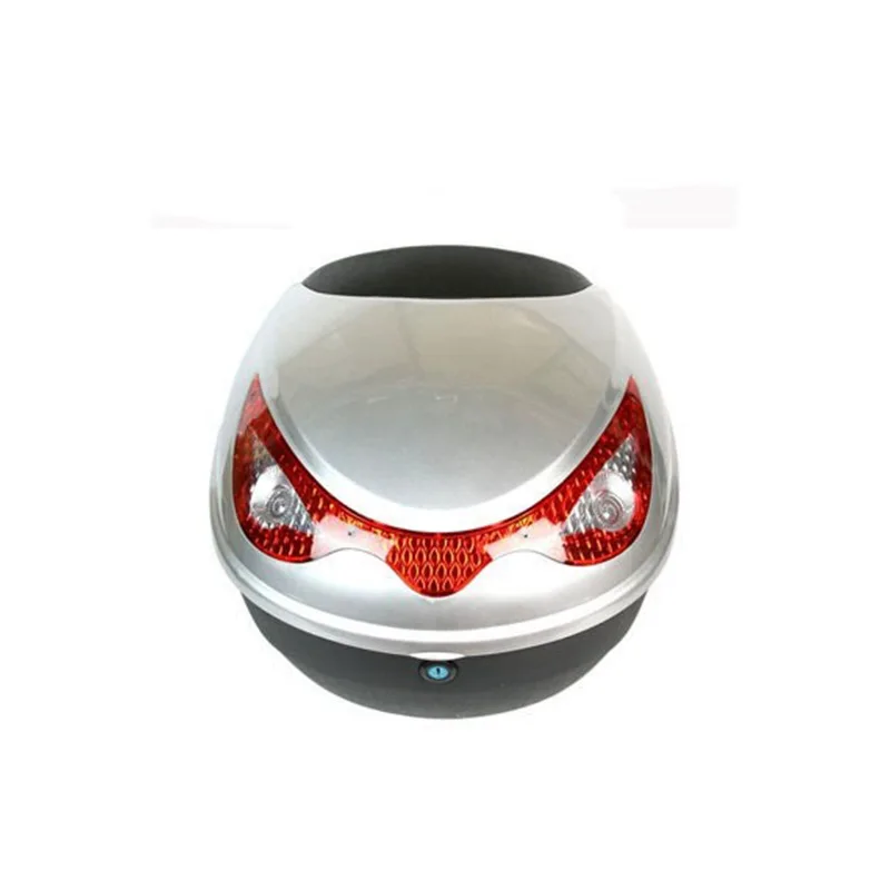 xtra Thick Large Capacity Rear Trunk for Electric Scooters  Motorcycles  Anti Vibration Storage Box Tool Box and Tail Case 28L