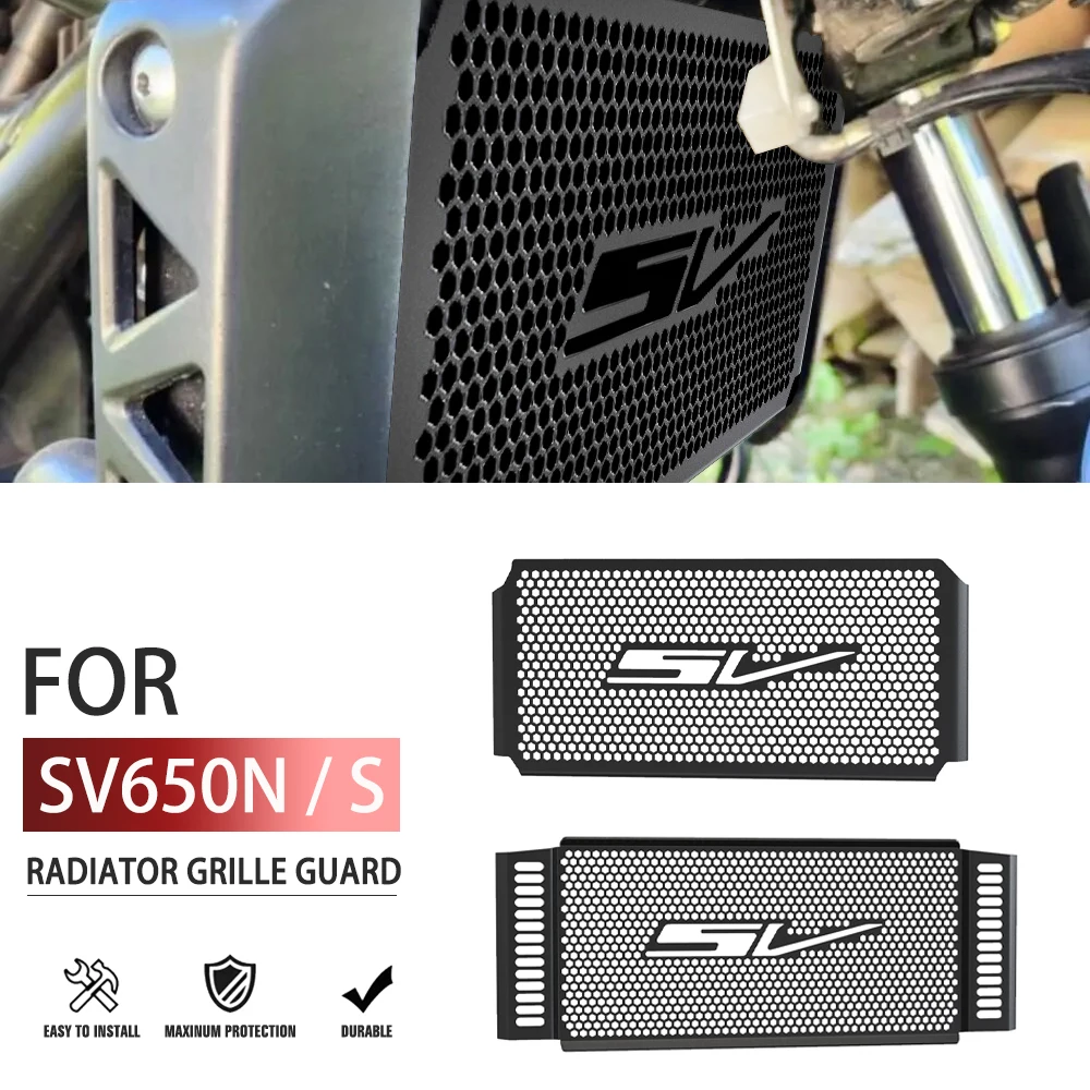 

For Suzuki SV650N /S SV 650S 2003 2004 2005 2006 2007 2008 SV650N SV650S Motorcycle Radiator Grille Guard Grill Cover Protection