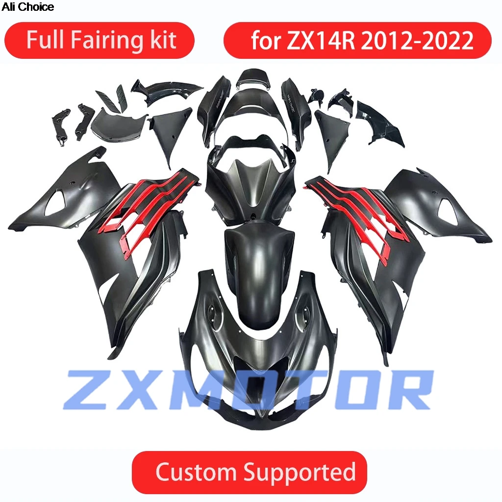 

Fit for Kawasaki Ninja ZX14R 2012 2013 2014-2022 Set Parts Fairing Kit ZX 14R 12-19 20 21 22 Complete Component Fairings