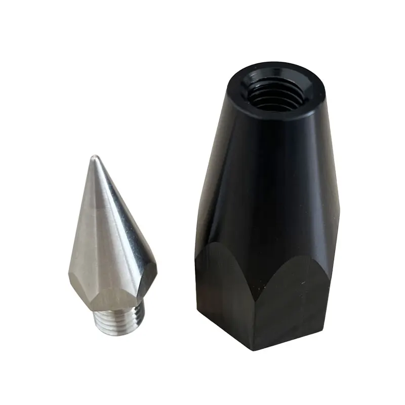 1PC/2PCS Surveyi Range Prism Pole Point sharp Point With Tip 5/8 Internal thread Surveying Rod prism