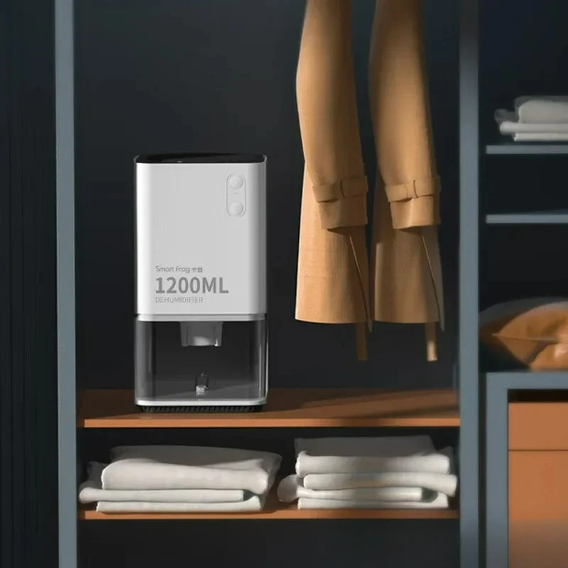 تكون مناسبة لمزيل الرطوبة المنزلية المحمولة مجفف هواء صغير للمنزل خزانة خذاء الحمام غرفة نوم 320 مللي/يوم KW-CS01