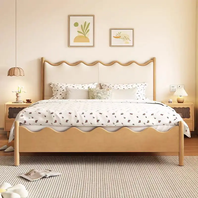 

%！European Classical Design Cheap Price Bedroom Furniture Wholesale Price Solid Wood Frame Wooden Beds
