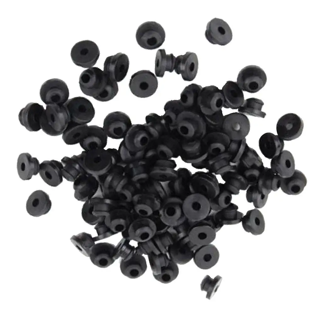 100 Bla Rubber Bands Machine GROMMETS NIPPLES Bar supplies