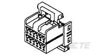1Pcs/Lot   174045-2  TE connector Housing for Female Terminals, Wire-to-Wire / Wire-to-Device / Wire-to-Board, 12 Position