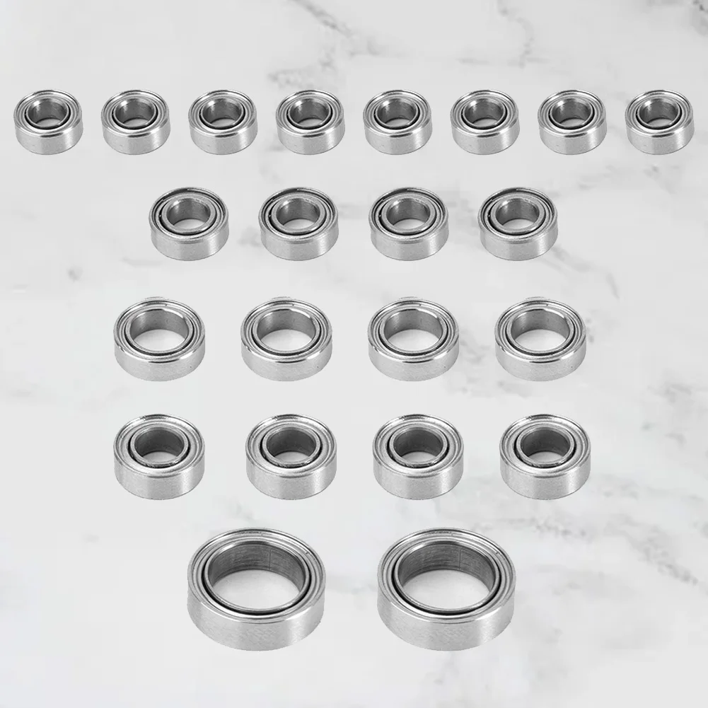 Juego de rodamientos para coche teledirigido, piezas de actualización de coche teledirigido, 22 piezas, accesorios para TRX4-M Bronco Defender 1/18
